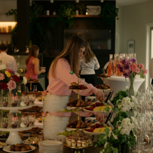 catered event protrait